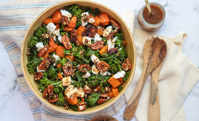 Roasted Pumpkin & Pecan Salad: A Nutritious and Flavorful Fall Dish