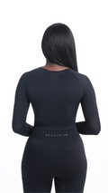 Shavo Seamless Long Sleeve Top - Black