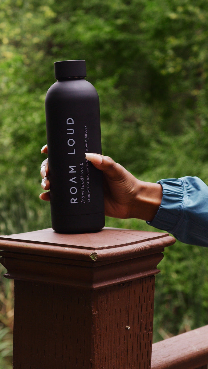 ROAM LOUD Water Bottle Black