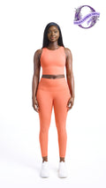 Yanta Legging - Orange -FINAL SALE