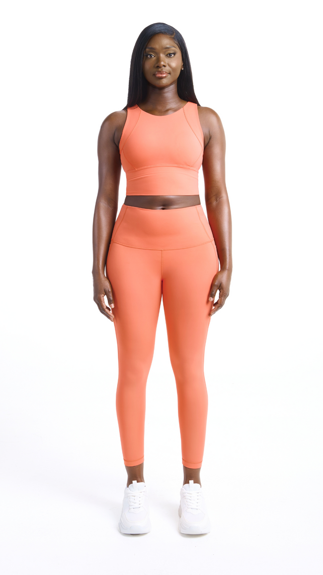 Yanta Tank Bra - Orange - FINAL SALE