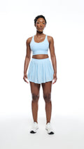 Sky Pleated Skirt