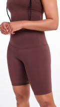 Yarra Biker Shorts - Brown - FINAL SALE