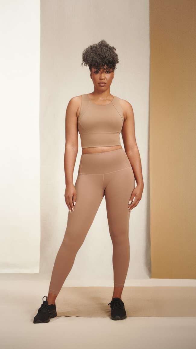 Yanta Legging - Cocao - FINAL SALE