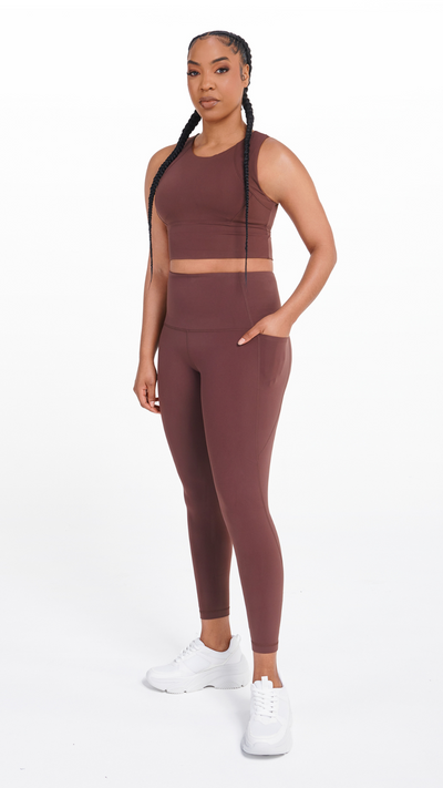 Yanta Legging - Brown