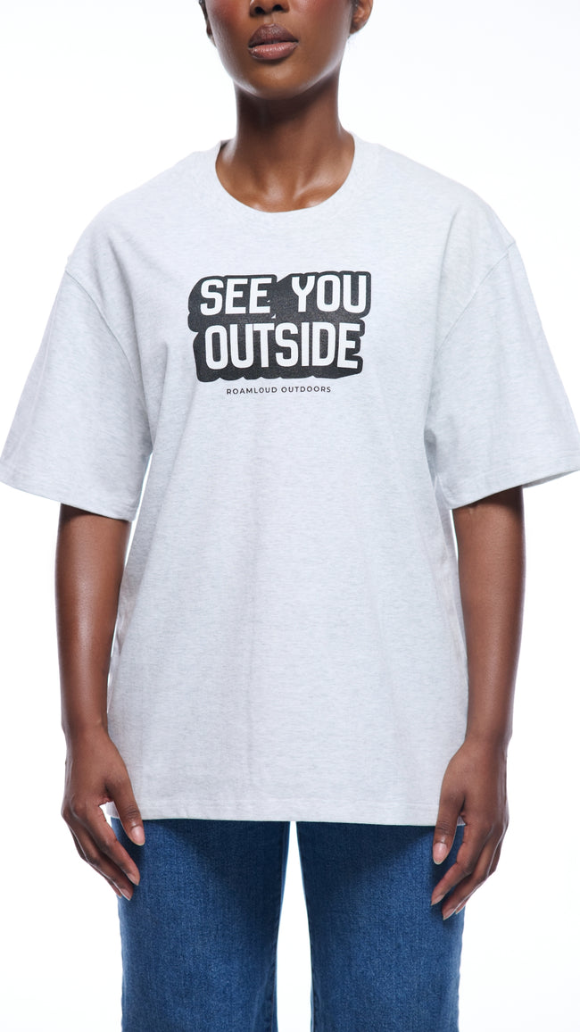 See You Outside Heavyweight Tee