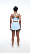 Sky Pleated Skirt