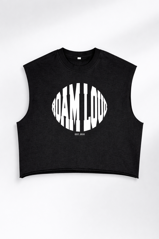 Roam Loud Unisex French Terry Boxy Tank - Pre-Order
