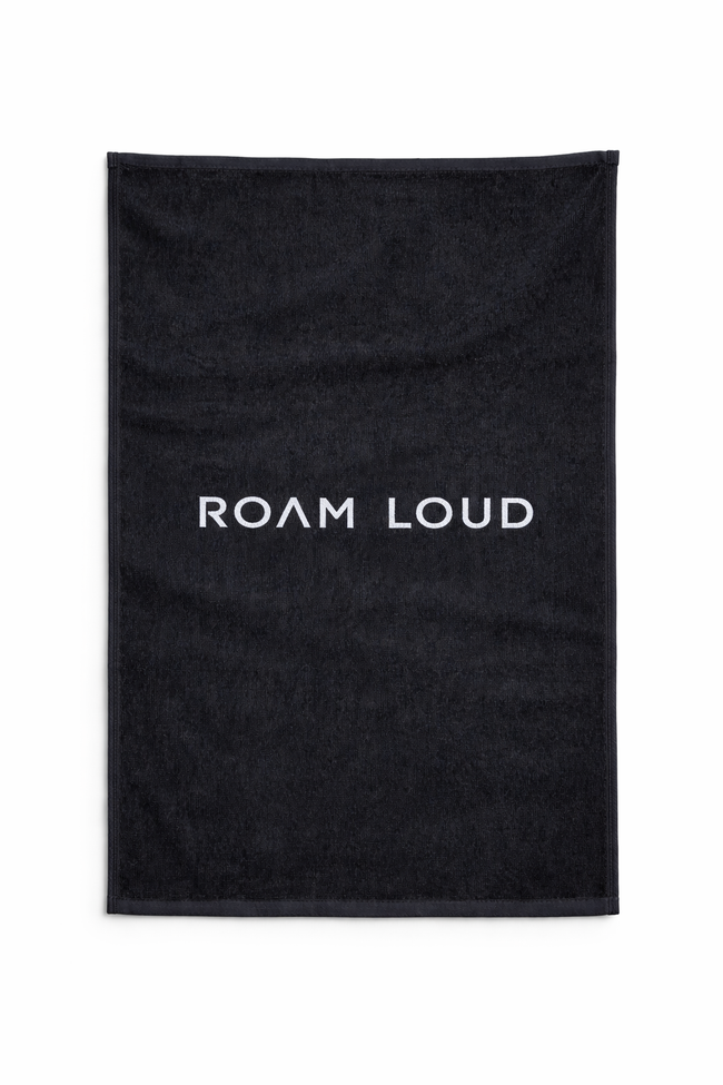 Roam Loud Cotton Terry Velour Towel